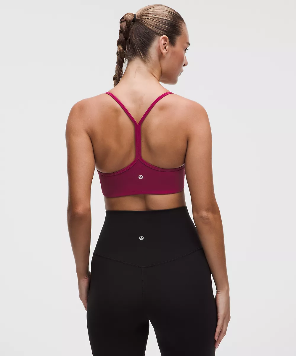 Brassière Flow Y Maintien léger, Bonnet C/D *Nouveau design — Raspberry Rave, view 2