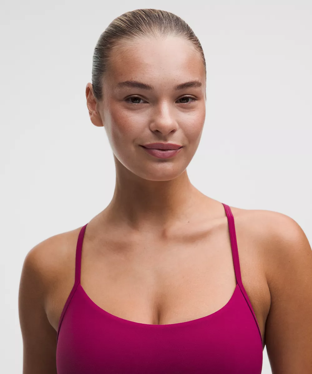 Brassière Flow Y Maintien léger, Bonnet C/D *Nouveau design — Raspberry Rave, view 4