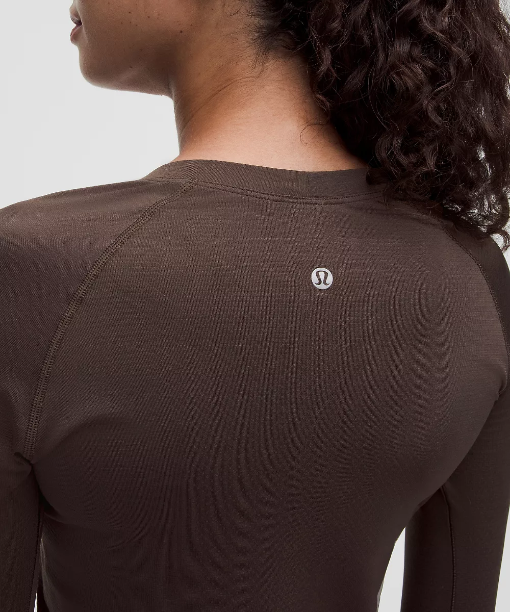 Chemise Swiftly Tech manches longues 2.0 *Longueur taille — Mahogany Muse/Mahogany Muse, view 5
