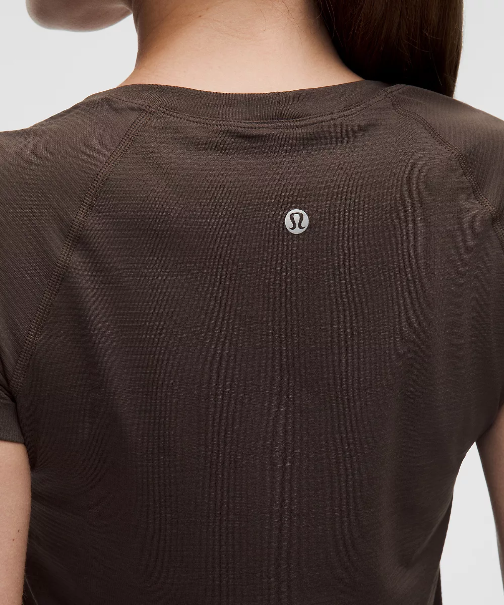 Chemise Swiftly Tech manches courtes 2.0 *Longueur taille — Mahogany Muse/Mahogany Muse, view 5