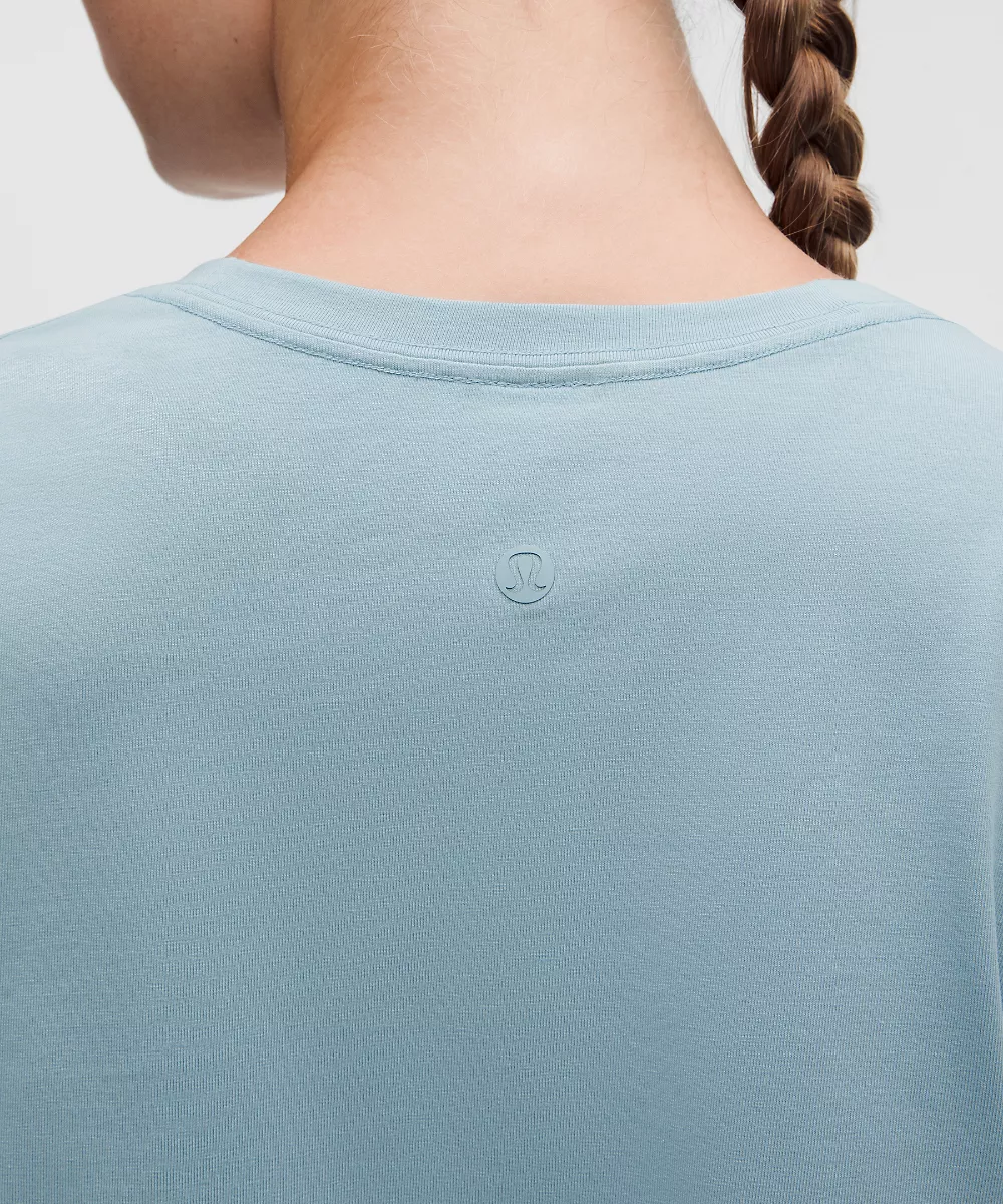 Love t-shirt col V — Seafoam, view 5