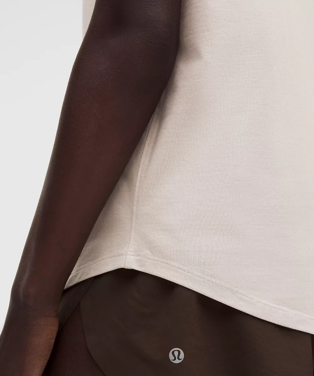 Love t-shirt col rond — Downtown Tan, view 5