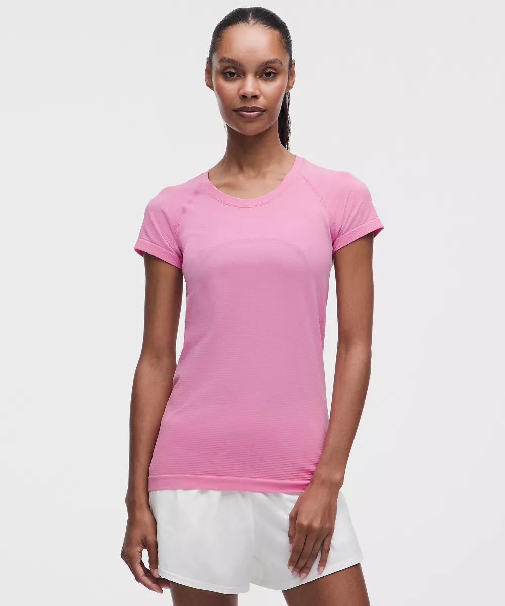 Chemise Swiftly Tech manches courtes 2.0 *Longueur hanches — Sweet Sorbet/Sweet Sorbet, view 1