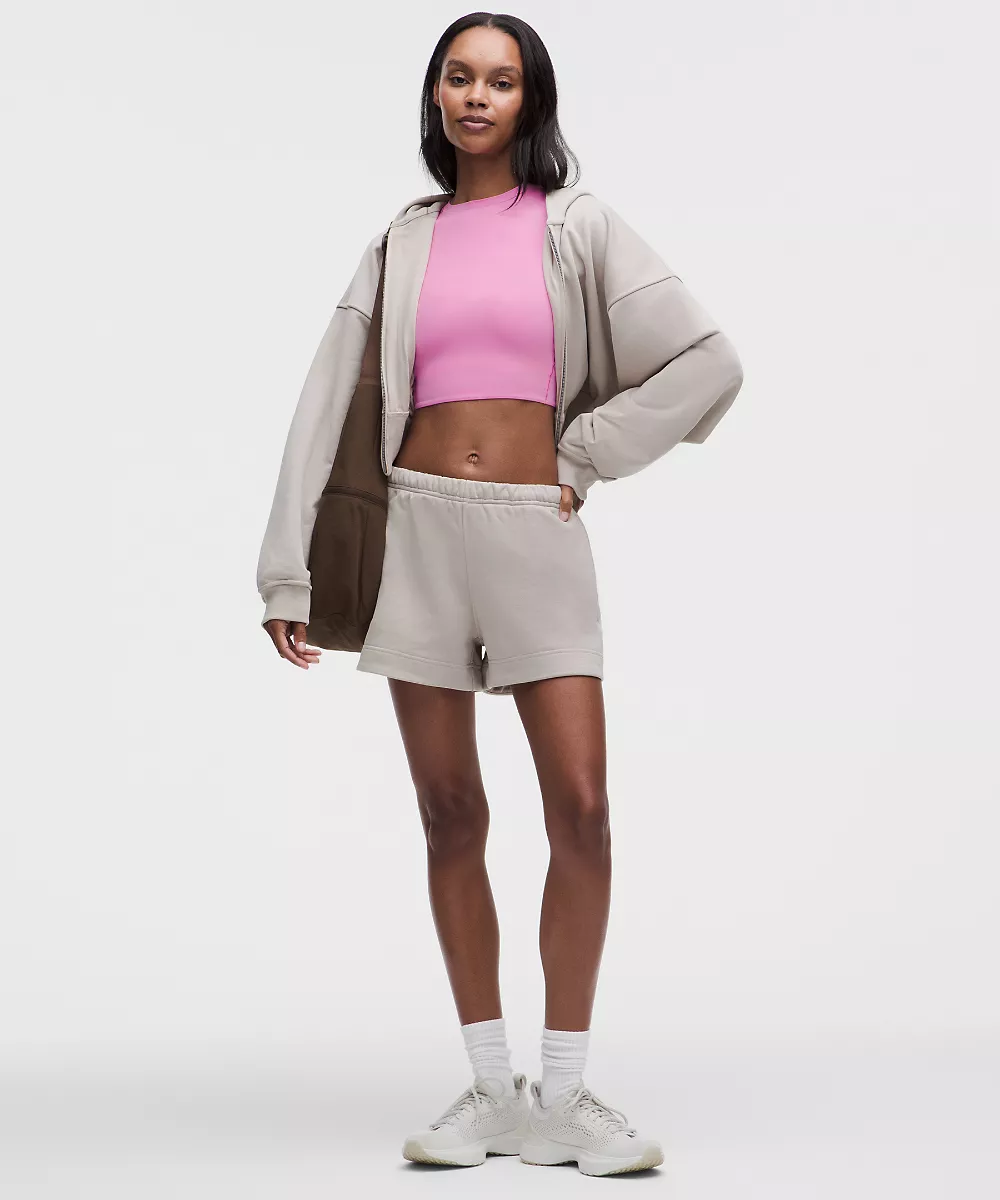T-shirt court col rond Nulu ultra-doux Wundermost — Sweet Sorbet, view 2
