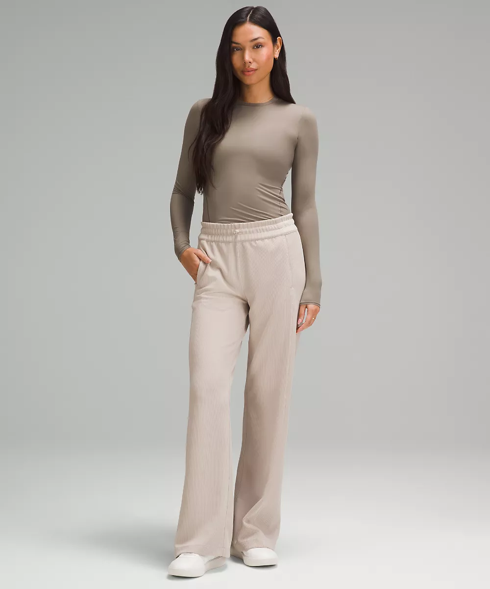 Chemise col rond manches longues Nulu ultra-douce Wundermost — Nomad, view 2