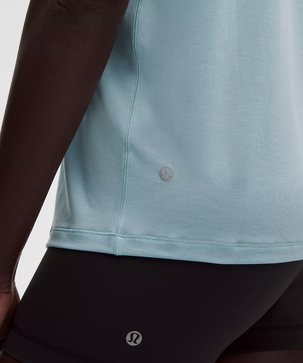 Chemise d'entraînement en jersey manches courtes — Seafoam, view 5