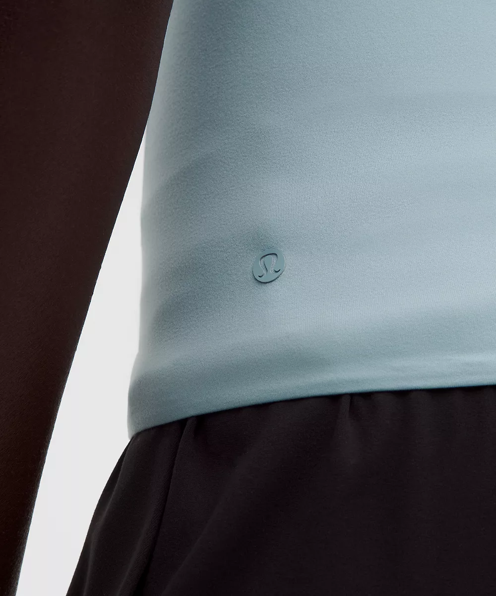 Chemise col rond longueur hanches Nulu ultra-douce Wundermost — Seafoam, view 5