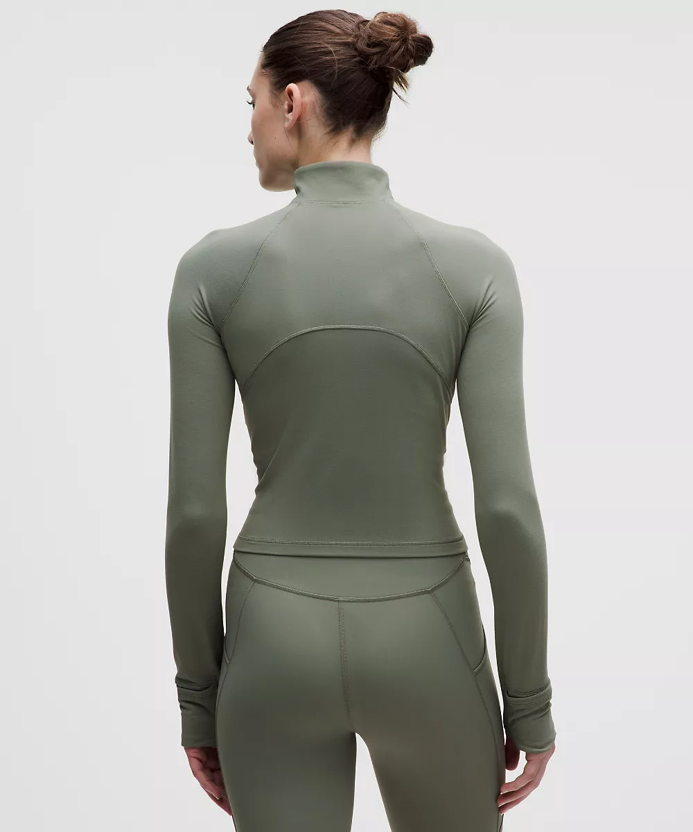 It's Rulu sweat court demi-zip *Updated — Willow Leaf, view 3