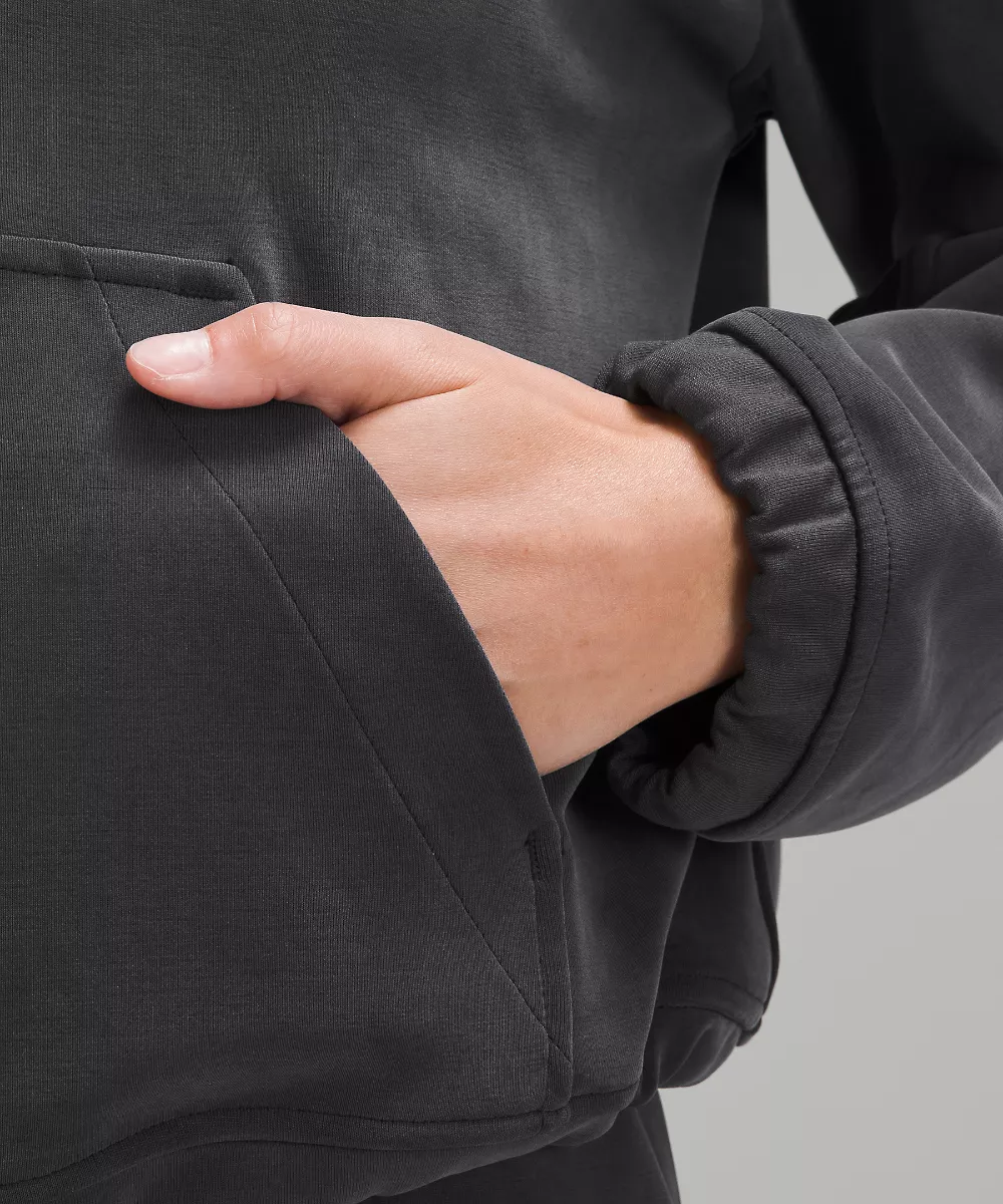 Haut demi-zip Softstreme brossé — Black, view 5