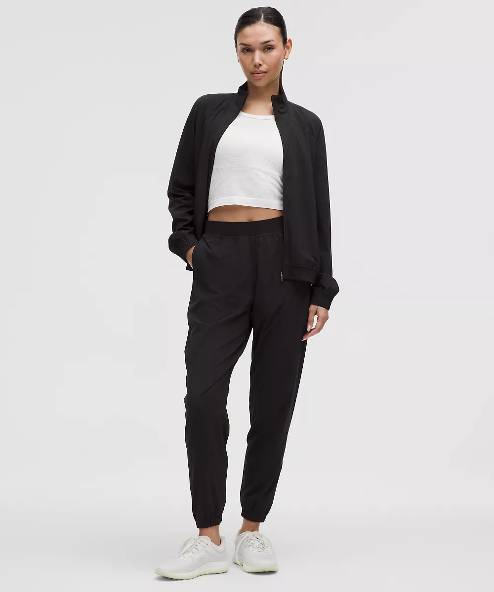 Veste de survêtement perforée Adapted State — Black, view 2