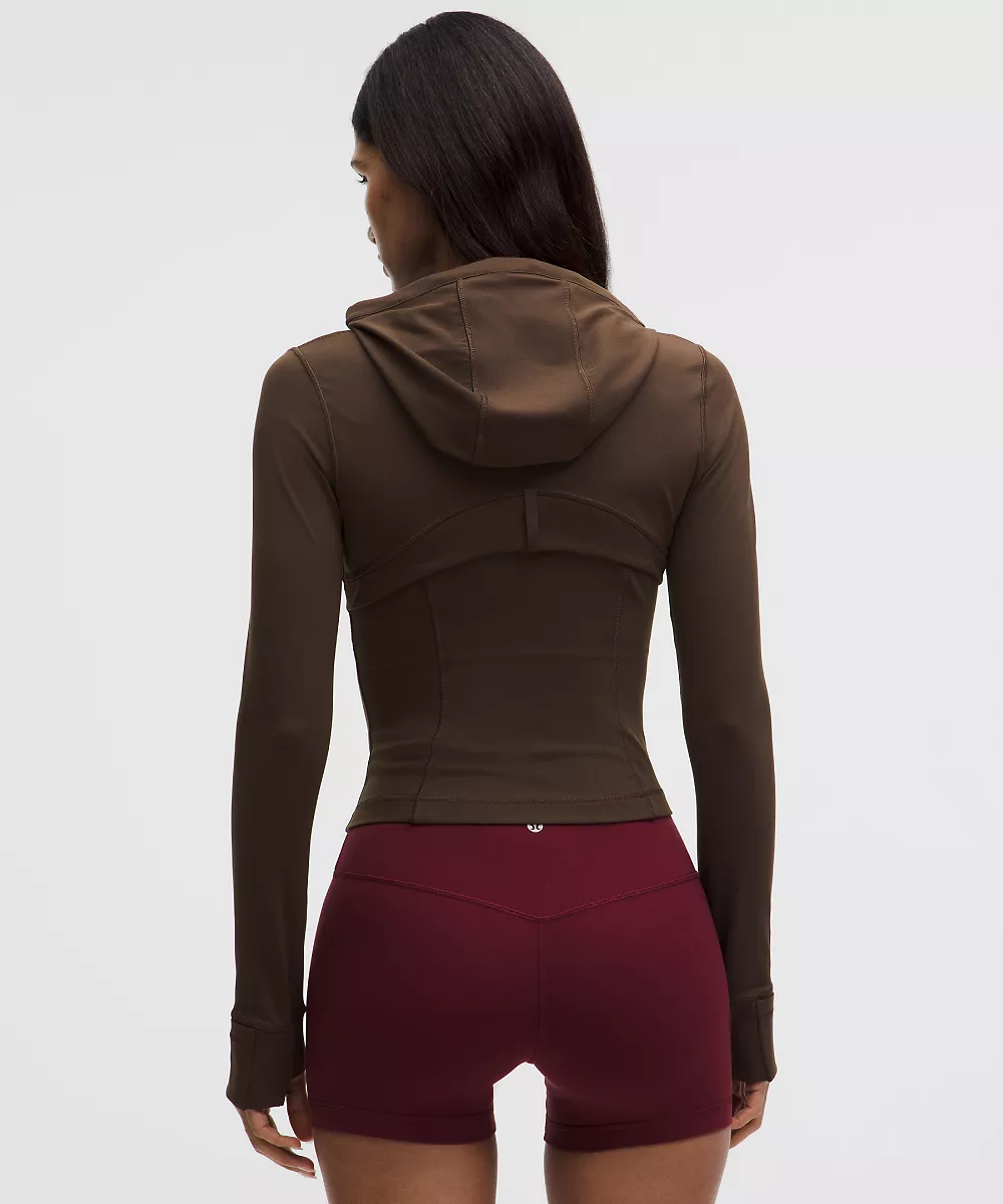 Veste courte à capuche Define *Nulu — Walnut Crunch, view 3