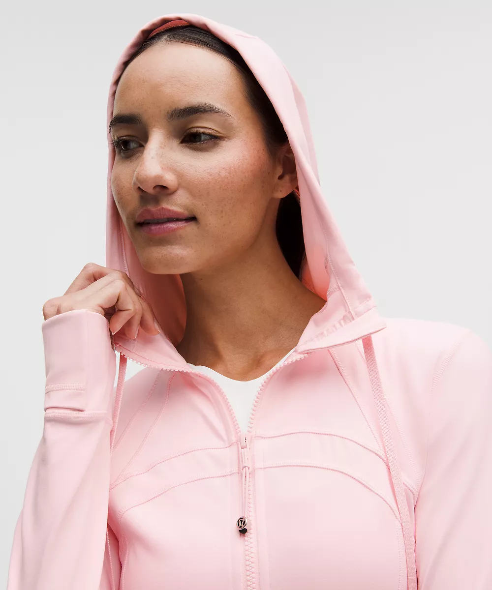 Veste courte à capuche Define *Nulu — Pink Pearl, view 4