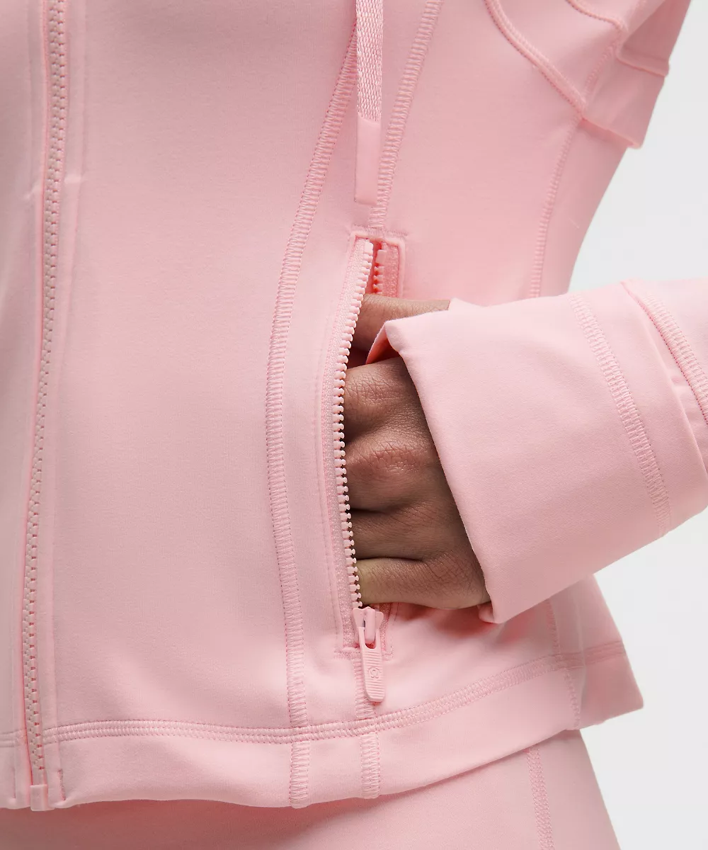 Veste courte à capuche Define *Nulu — Pink Pearl, view 5