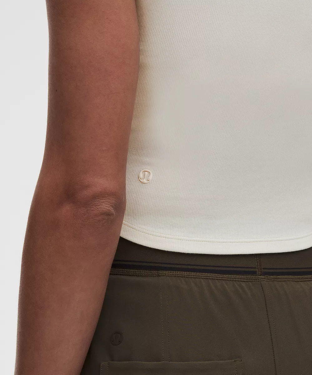 Chemise manches courtes boutonnée à col — Light Ivory, view 5