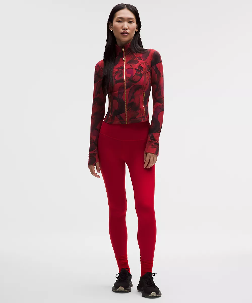 Nouvel An lunaire Define veste courte *Nulu — Lunar Plumes Red Multi, view 2