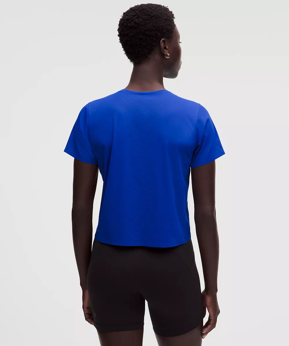 Chemise manches courtes Fast and Free femme — Beach Ball Blue, view 3