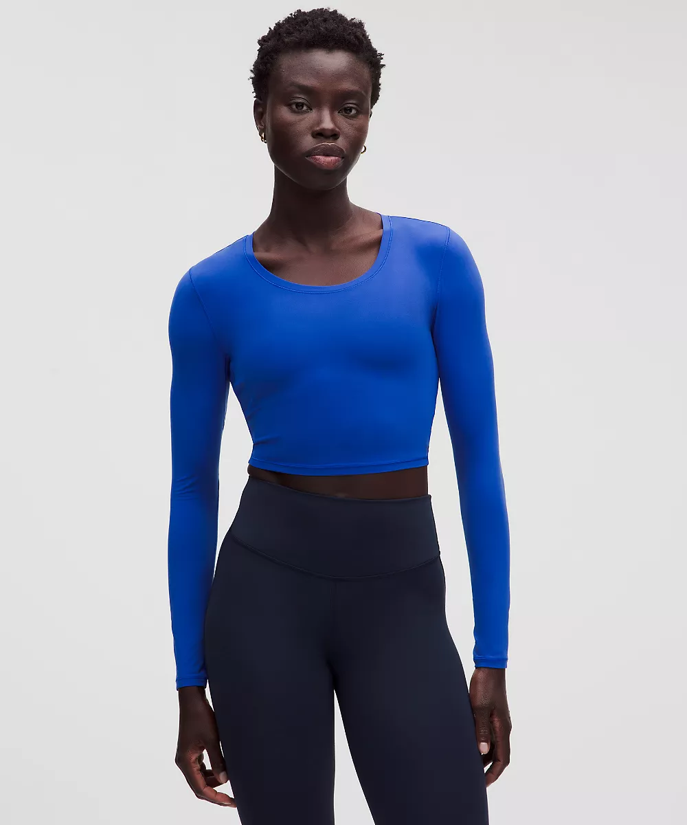 Chemise courte Unrestricted Power manches longues — Beach Ball Blue, view 1