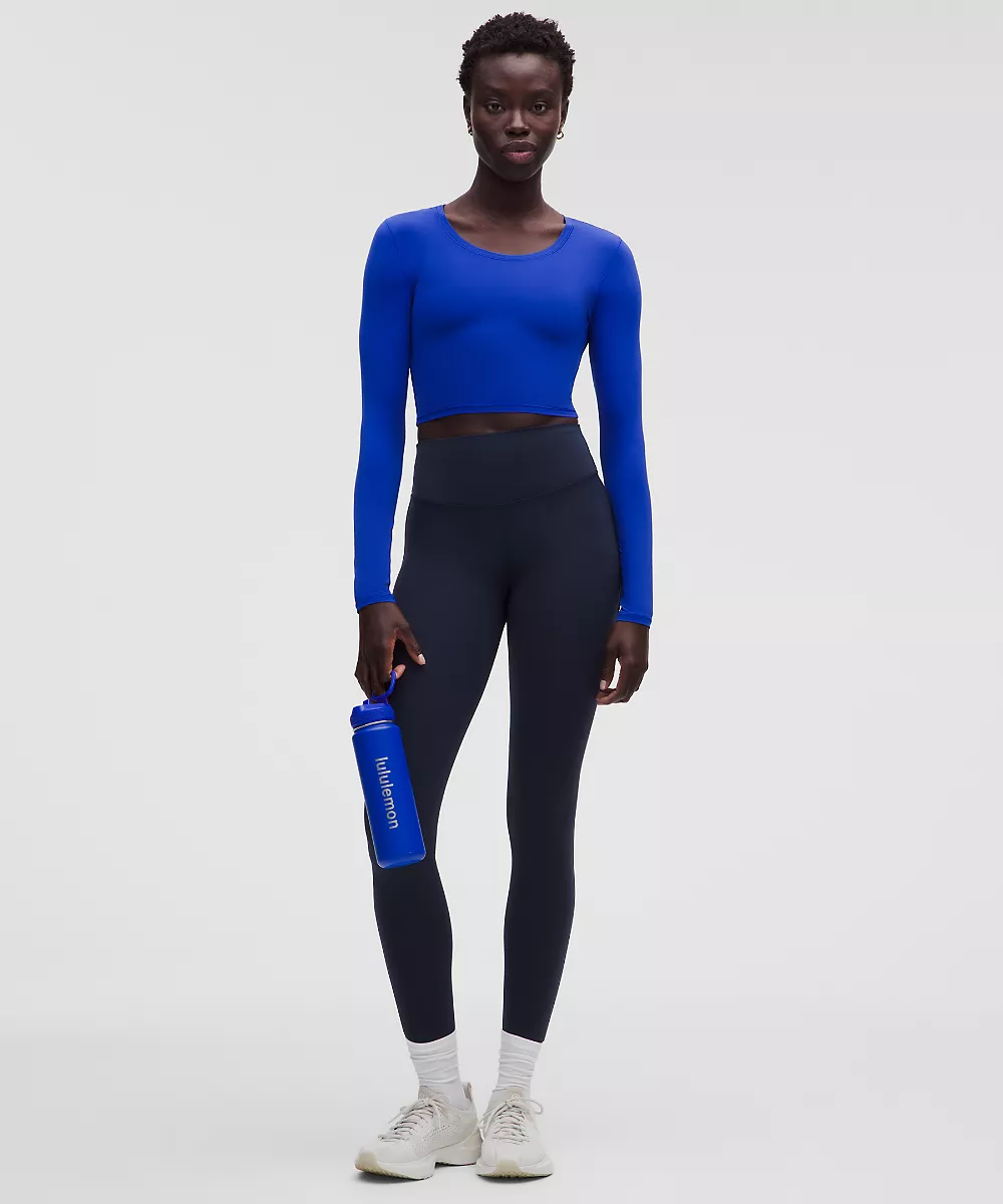 Chemise courte Unrestricted Power manches longues — Beach Ball Blue, view 2