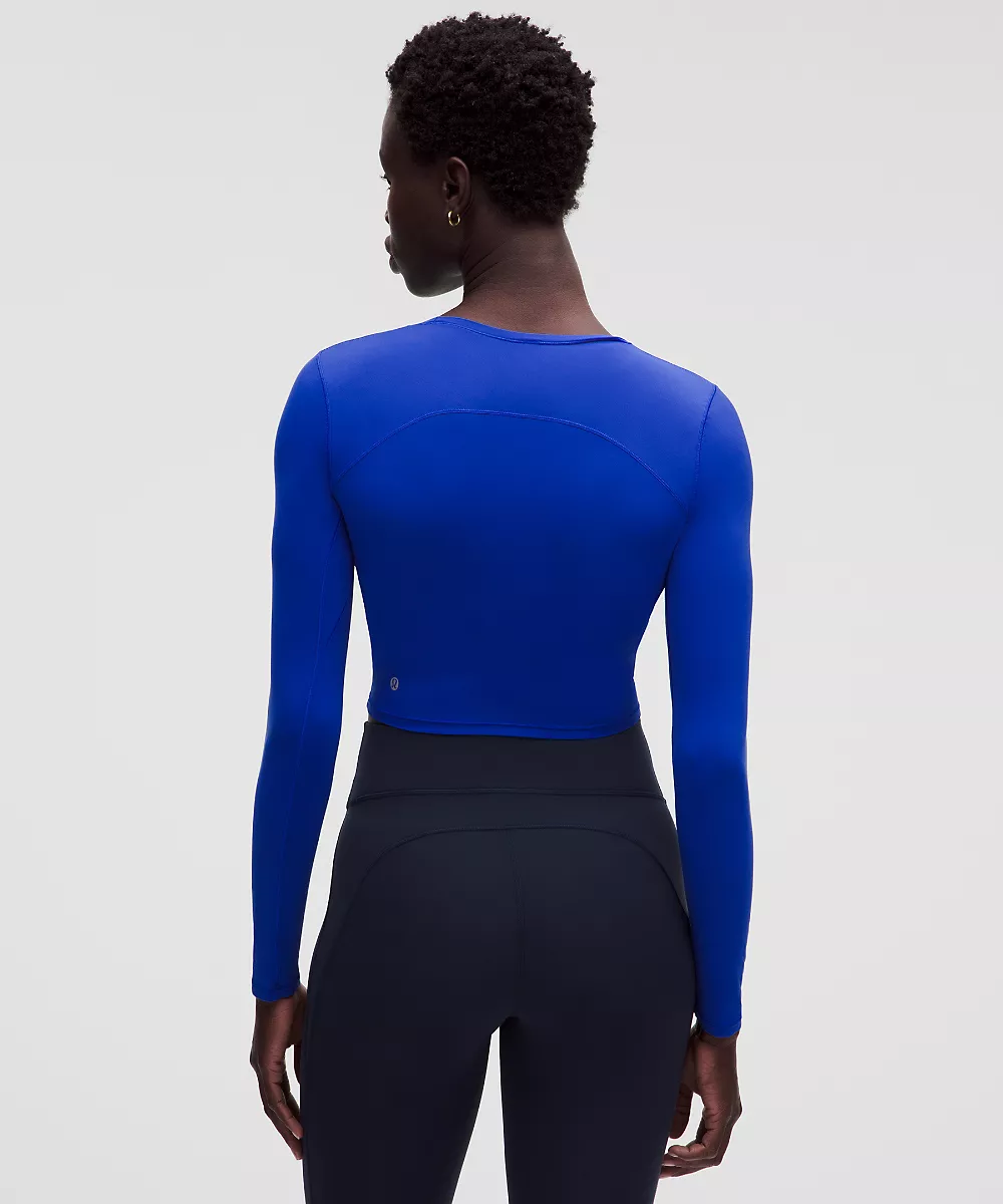 Chemise courte Unrestricted Power manches longues — Beach Ball Blue, view 3