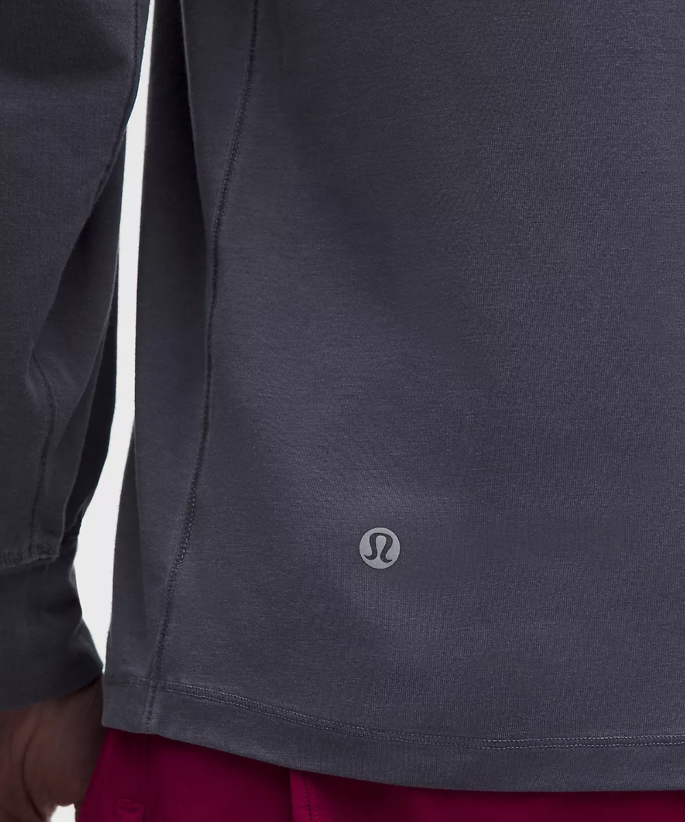 Chemise EasySet coupe décontractée manches longues *Délavée — Dilute Wash True Navy, view 5