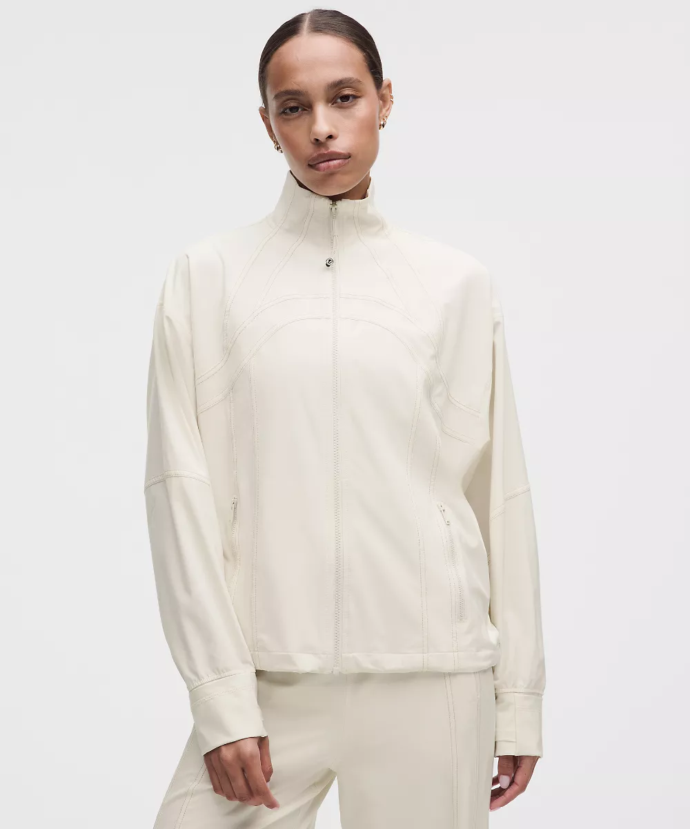 Veste oversize Define *Swift — Light Ivory/Wacky Khaki, view 1