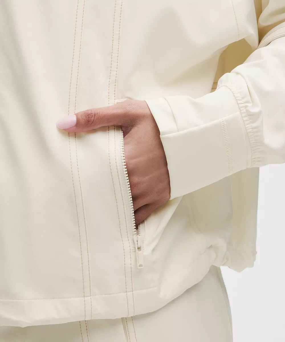 Veste oversize Define *Swift — Light Ivory/Wacky Khaki, view 5