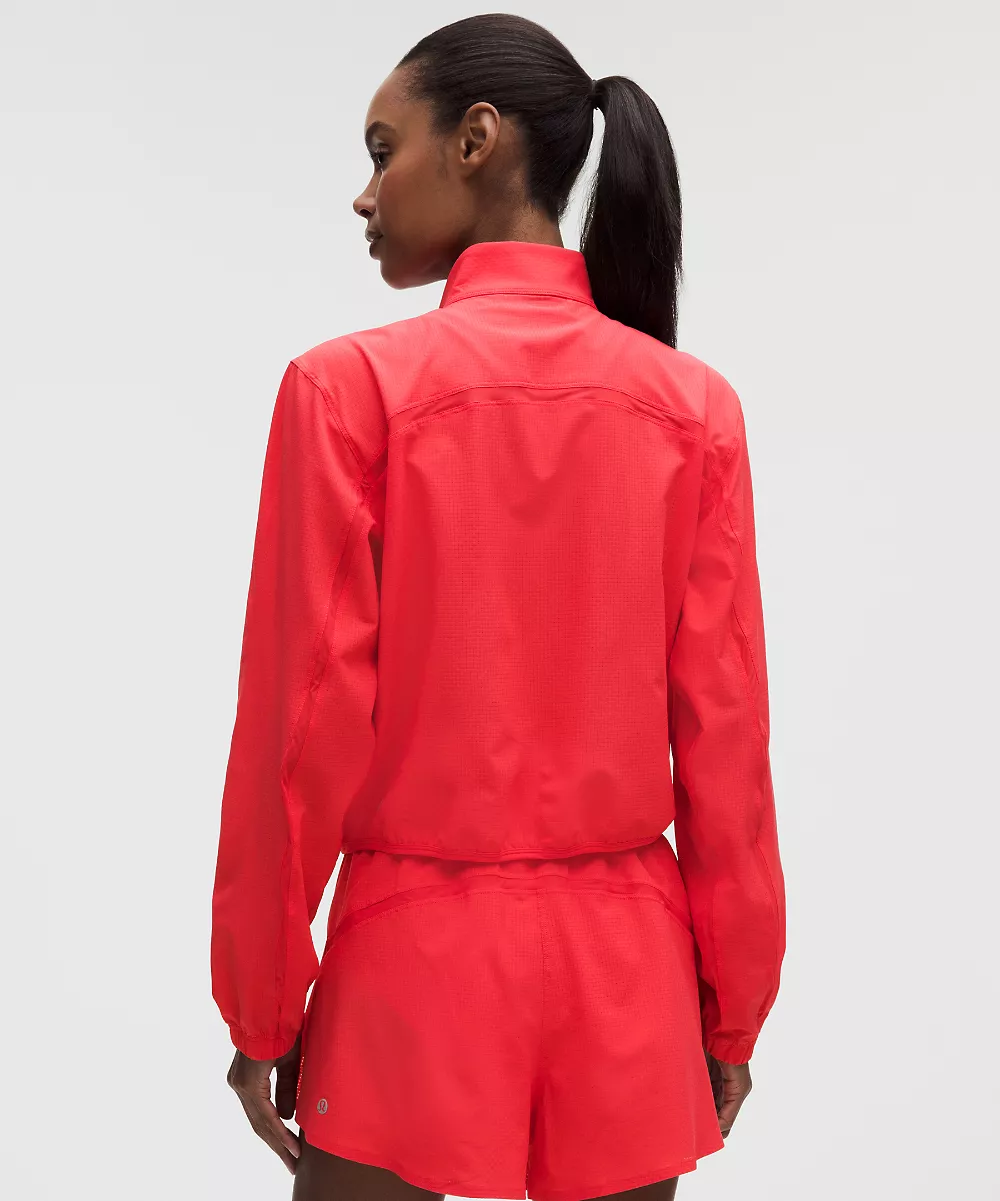 Veste de running en mesh texturé — Star Burst Tone, view 3