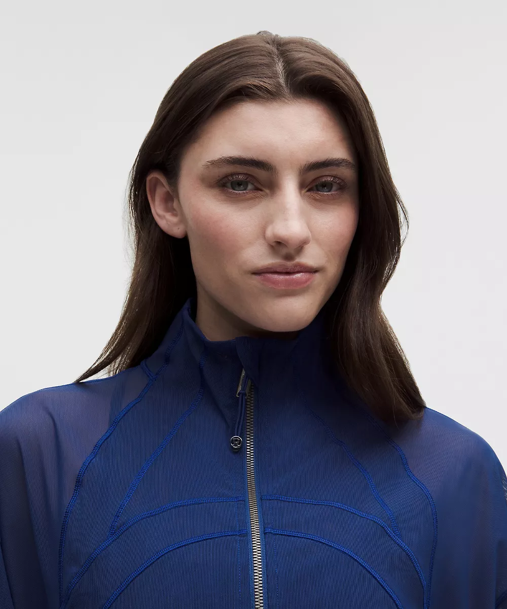 Veste oversize Define *Mesh — Clubhouse Blue, view 4