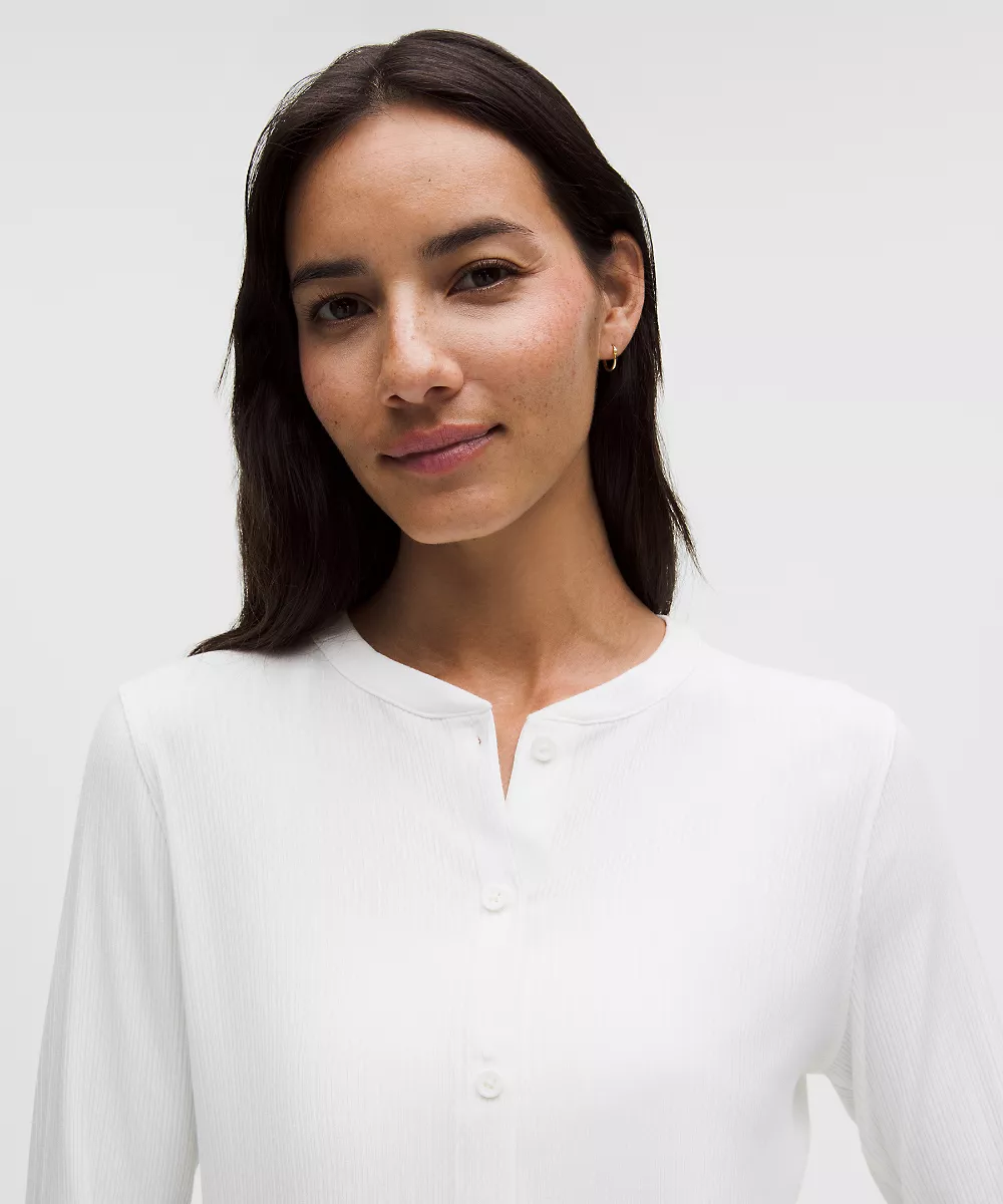 Hold Tight cardigan micro-côtelé — White, view 4