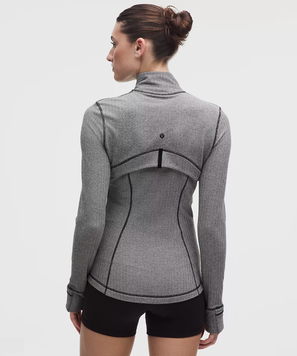 Veste Define *Chevrons — Heathered Herringbone Heathered Black Dove Grey, view 3