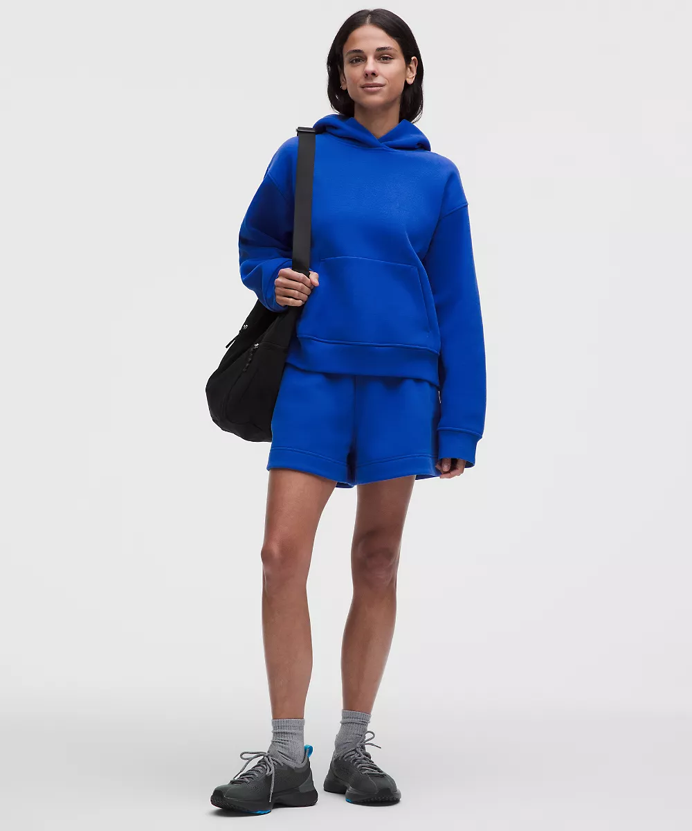 Sweat à capuche SuperLoft Steady State femme *Poignets larges — Beach Ball Blue, view 2