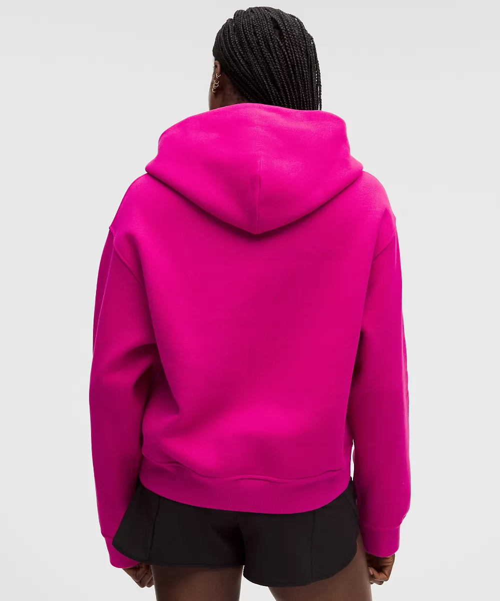 Sweat à capuche SuperLoft Steady State femme *Poignets larges — Pink Flare, view 3