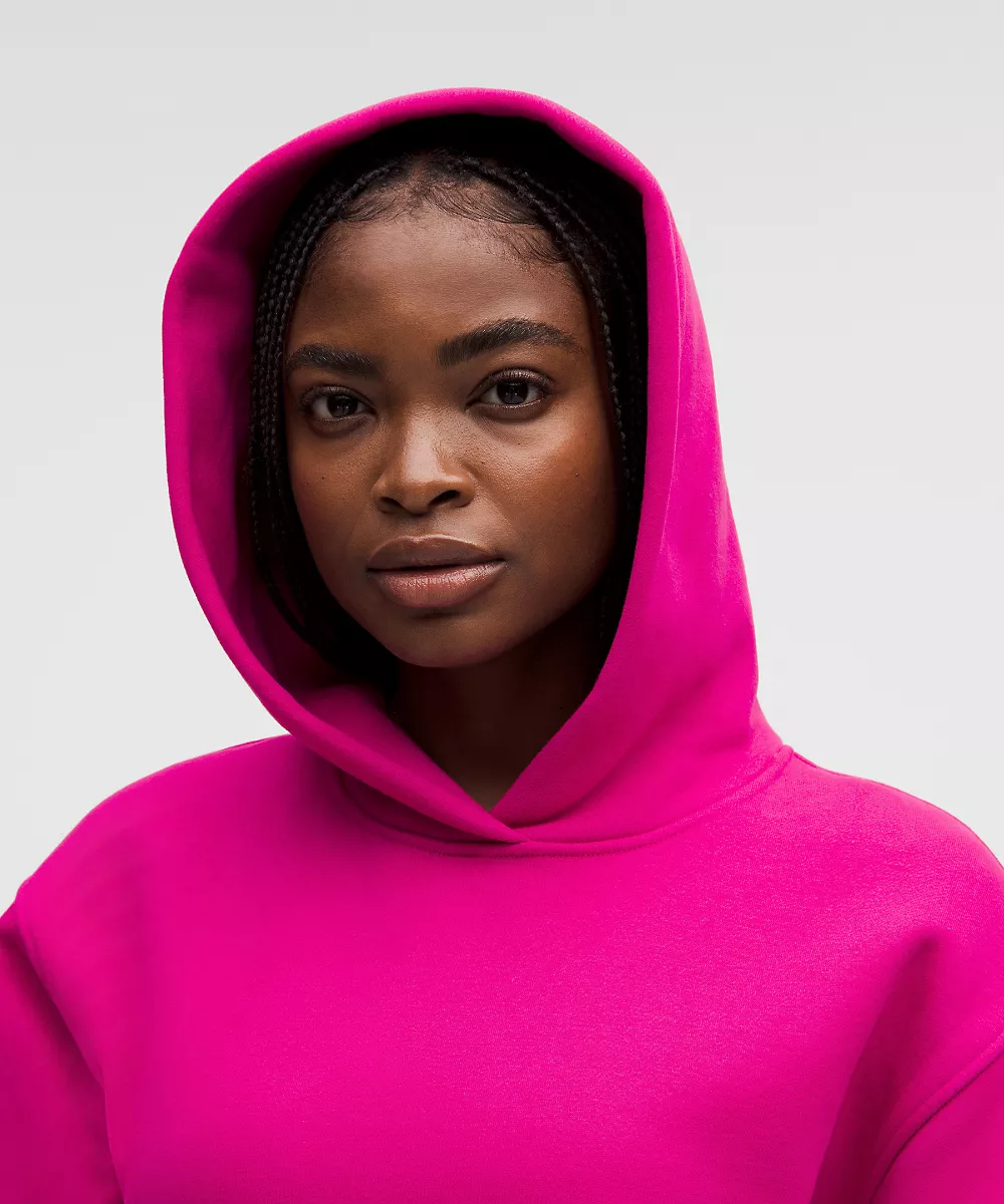 Sweat à capuche SuperLoft Steady State femme *Poignets larges — Pink Flare, view 4