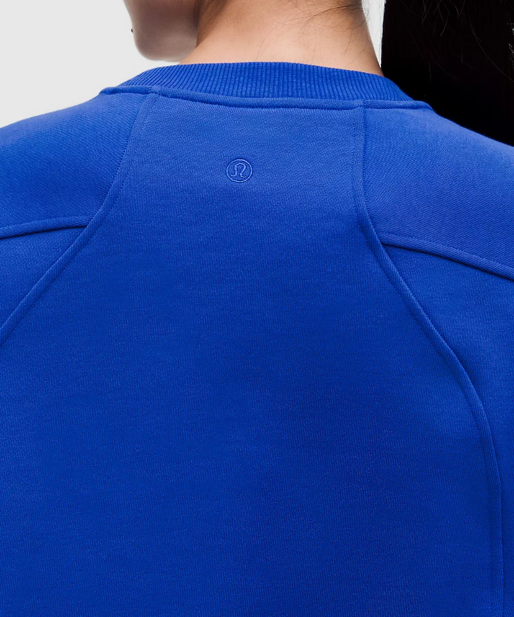 Pull manches courtes Scuba *French Terry — Beach Ball Blue, view 5