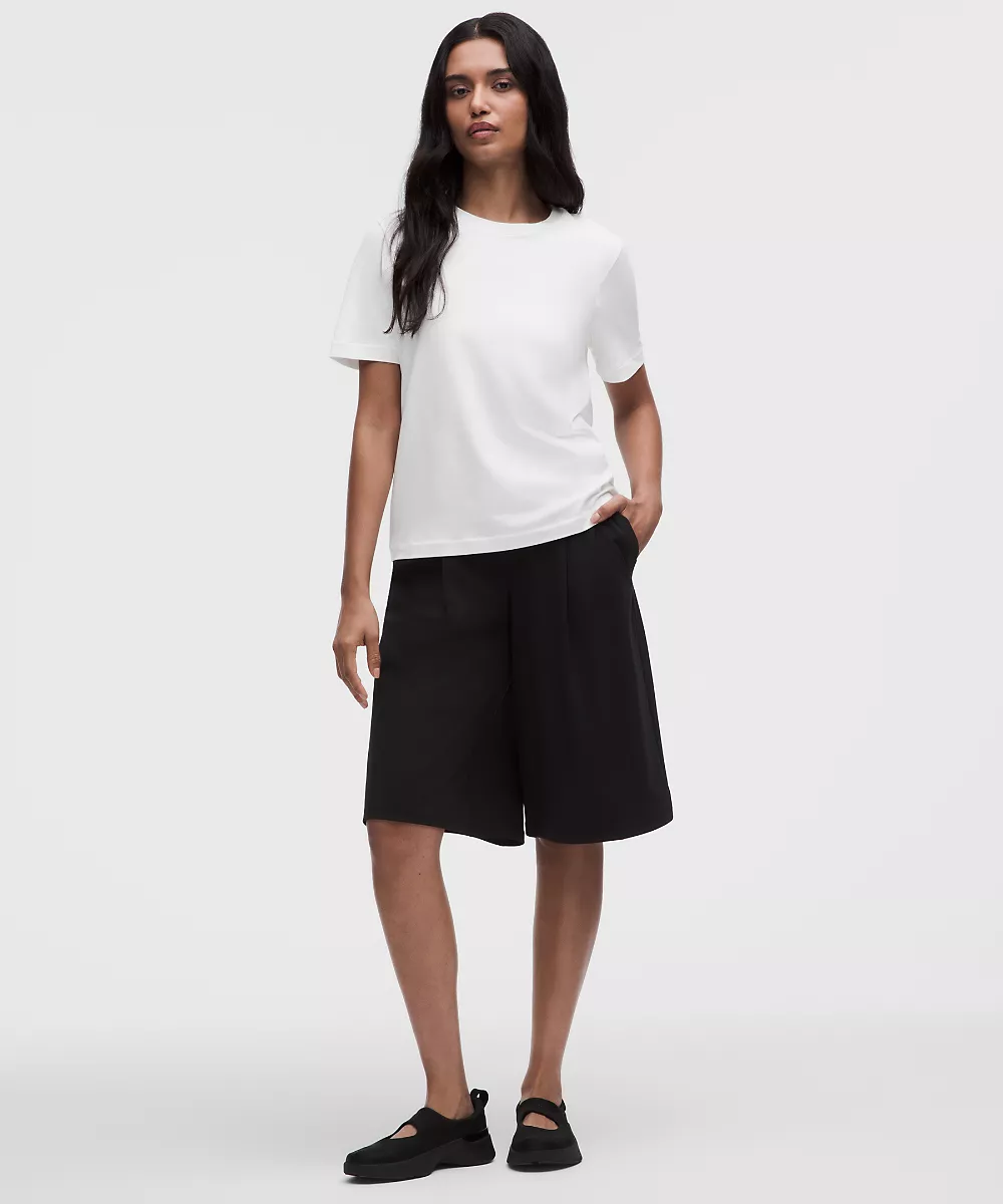 Le T-shirt classique en jersey — White, view 2