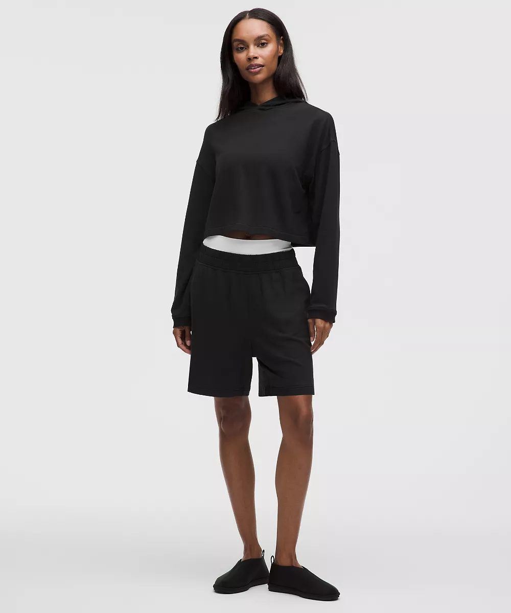 Sweat à capuche BeCalm — Black, view 2