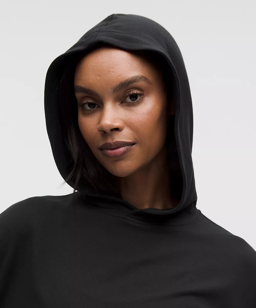 Sweat à capuche BeCalm — Black, view 4