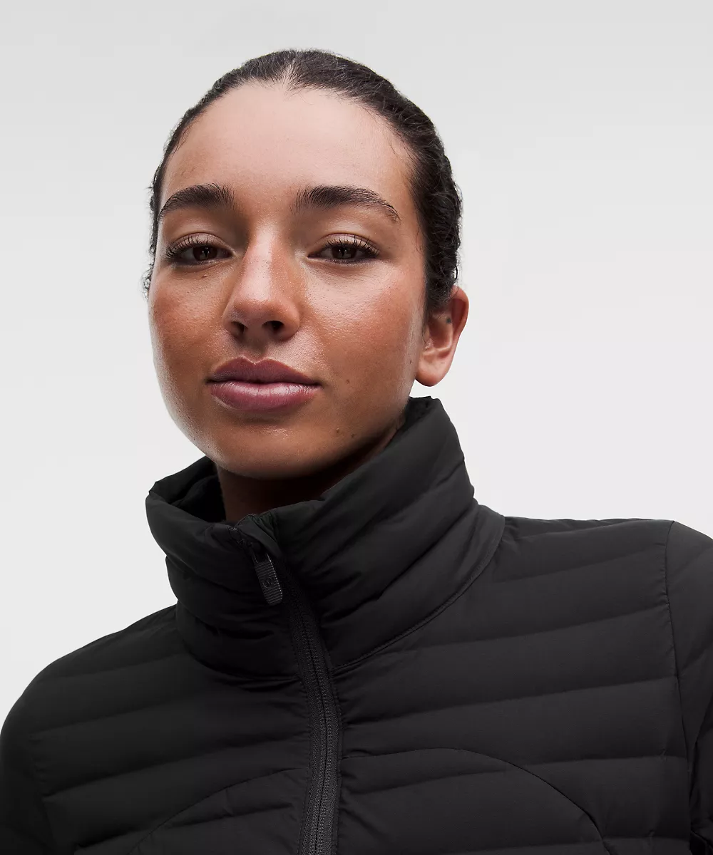 Veste longue Pack It Down — Black, view 4