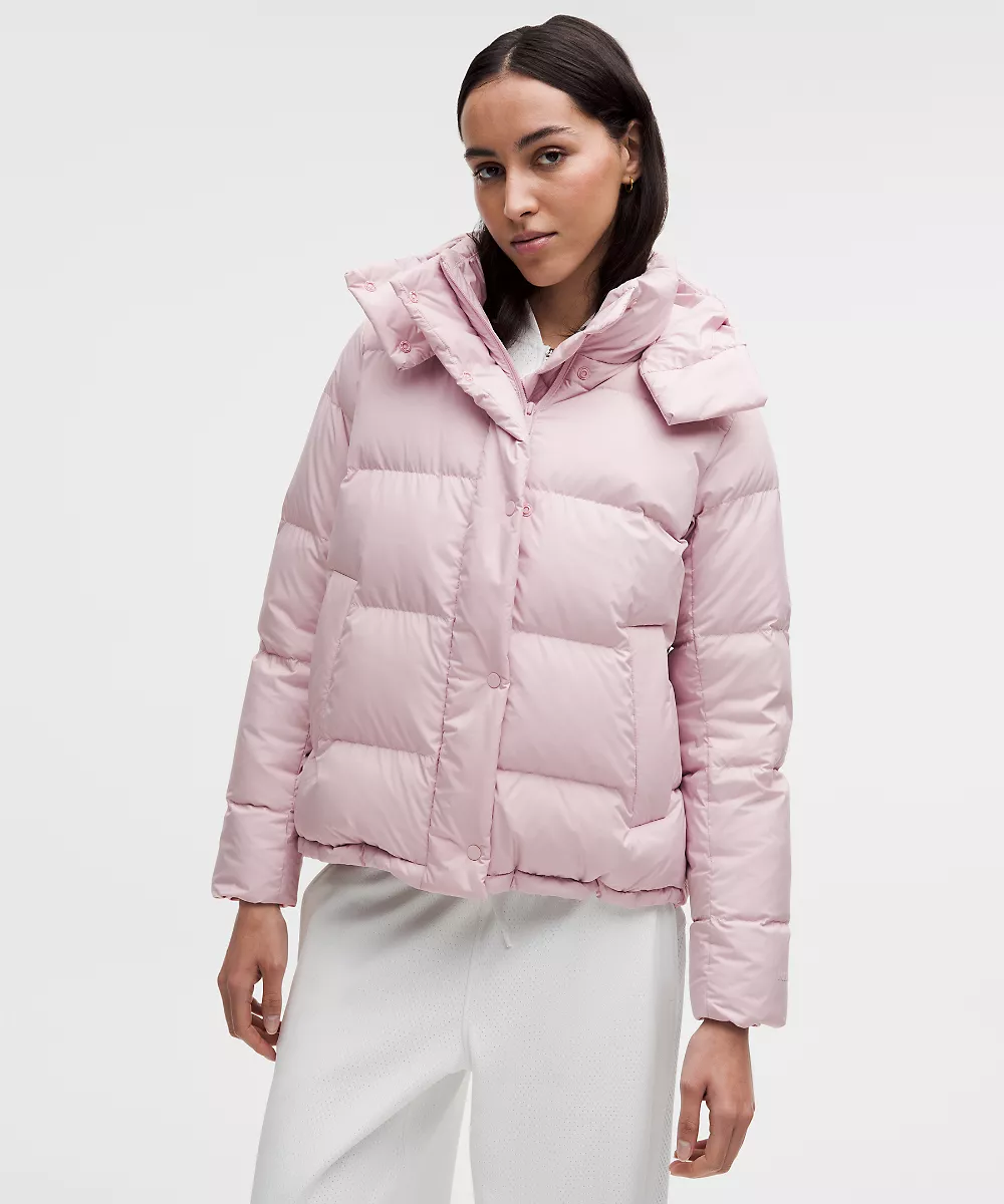 Veste Wunder Puff garnissage duvet 600 femme — Porcelain Pink, view 1