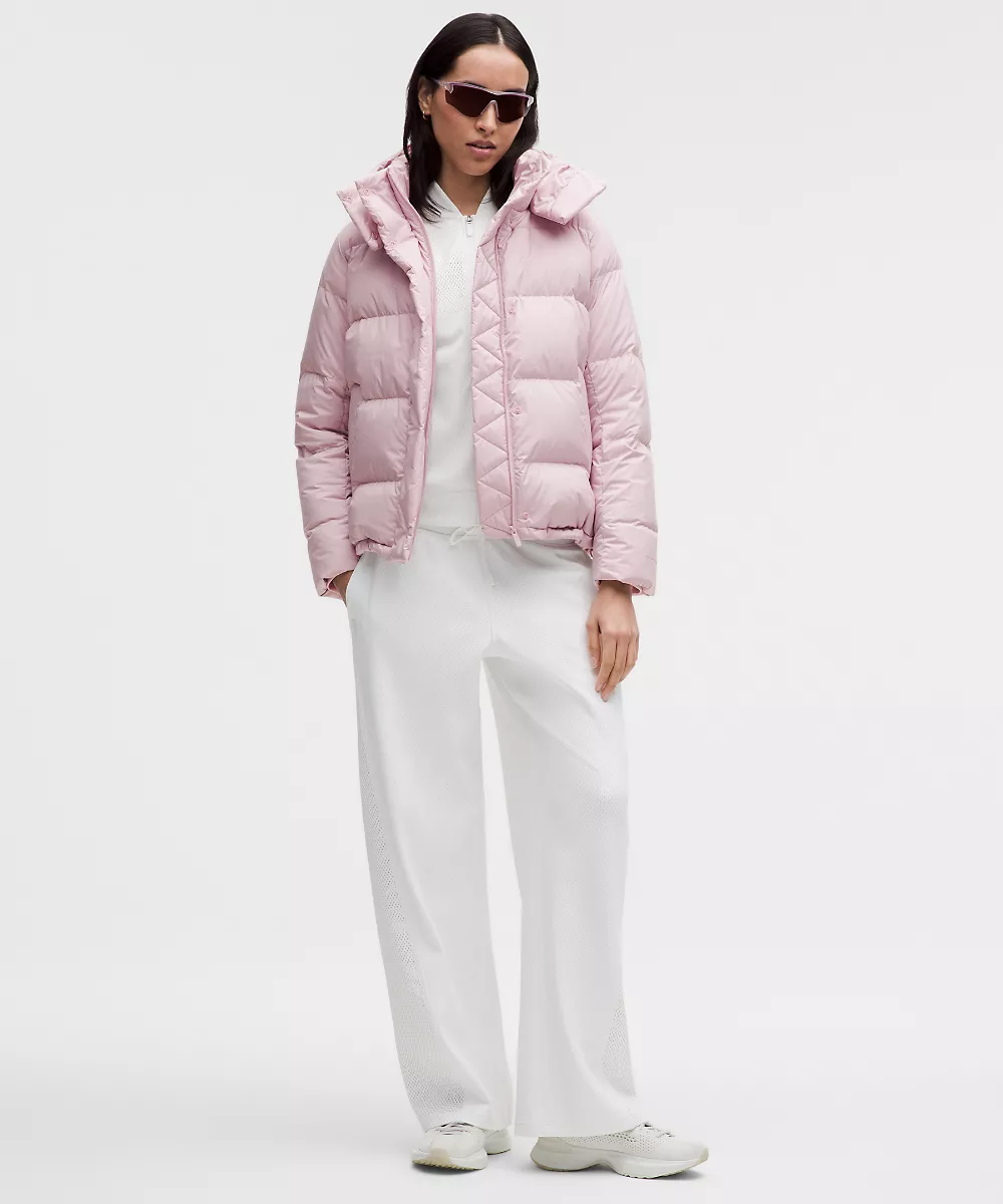 Veste Wunder Puff garnissage duvet 600 femme — Porcelain Pink, view 2