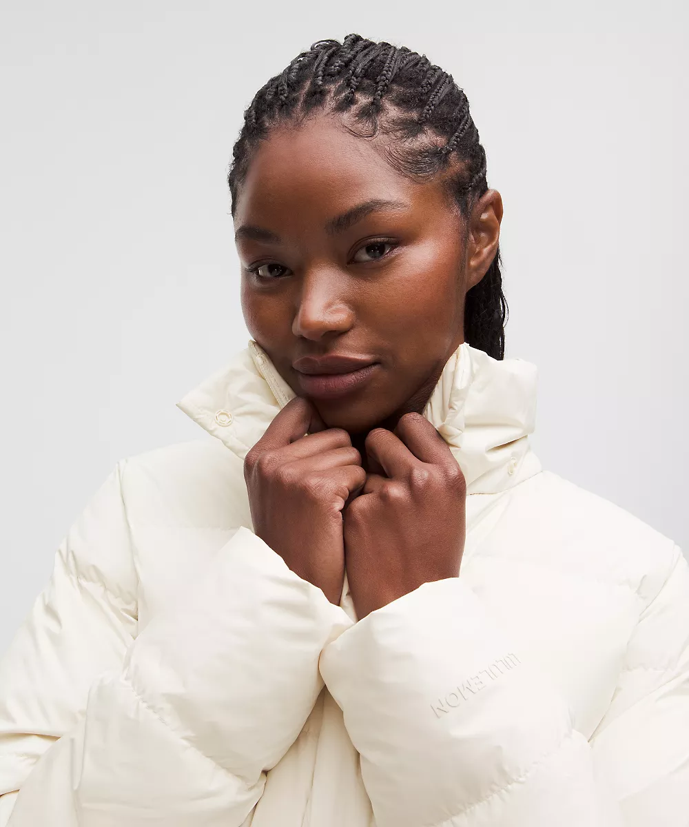 Veste courte Wunder Puff garnissage duvet 600 — Light Ivory, view 5