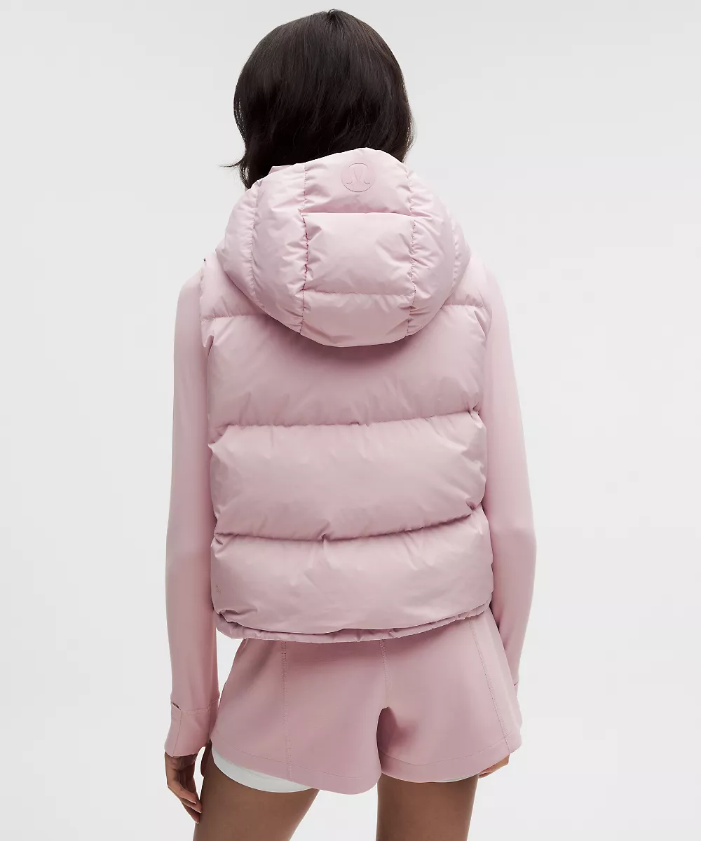 Gilet court Wunder Puff garnissage duvet 600 — Porcelain Pink, view 3