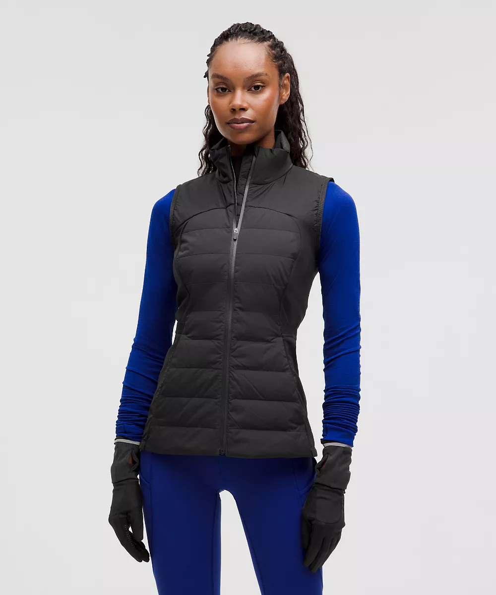Gilet Down for It All femme — Black, view 1