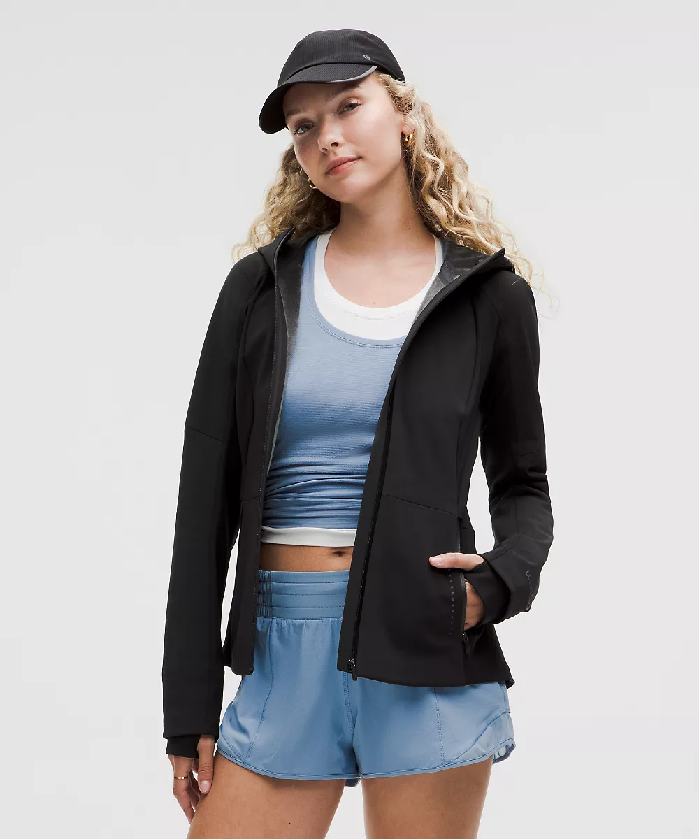Veste performance Cross Chill femme — Black, view 1