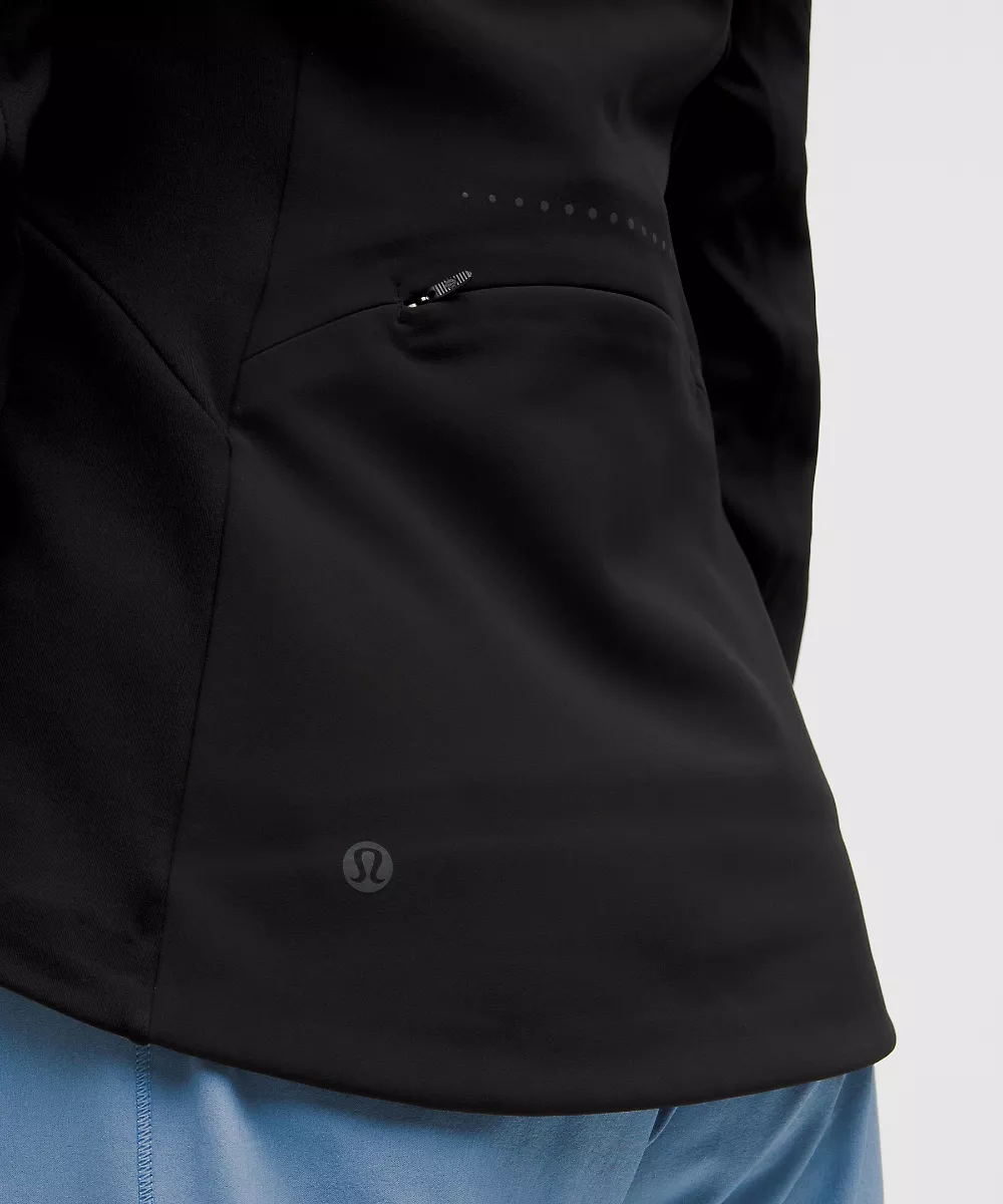 Veste performance Cross Chill femme — Black, view 5