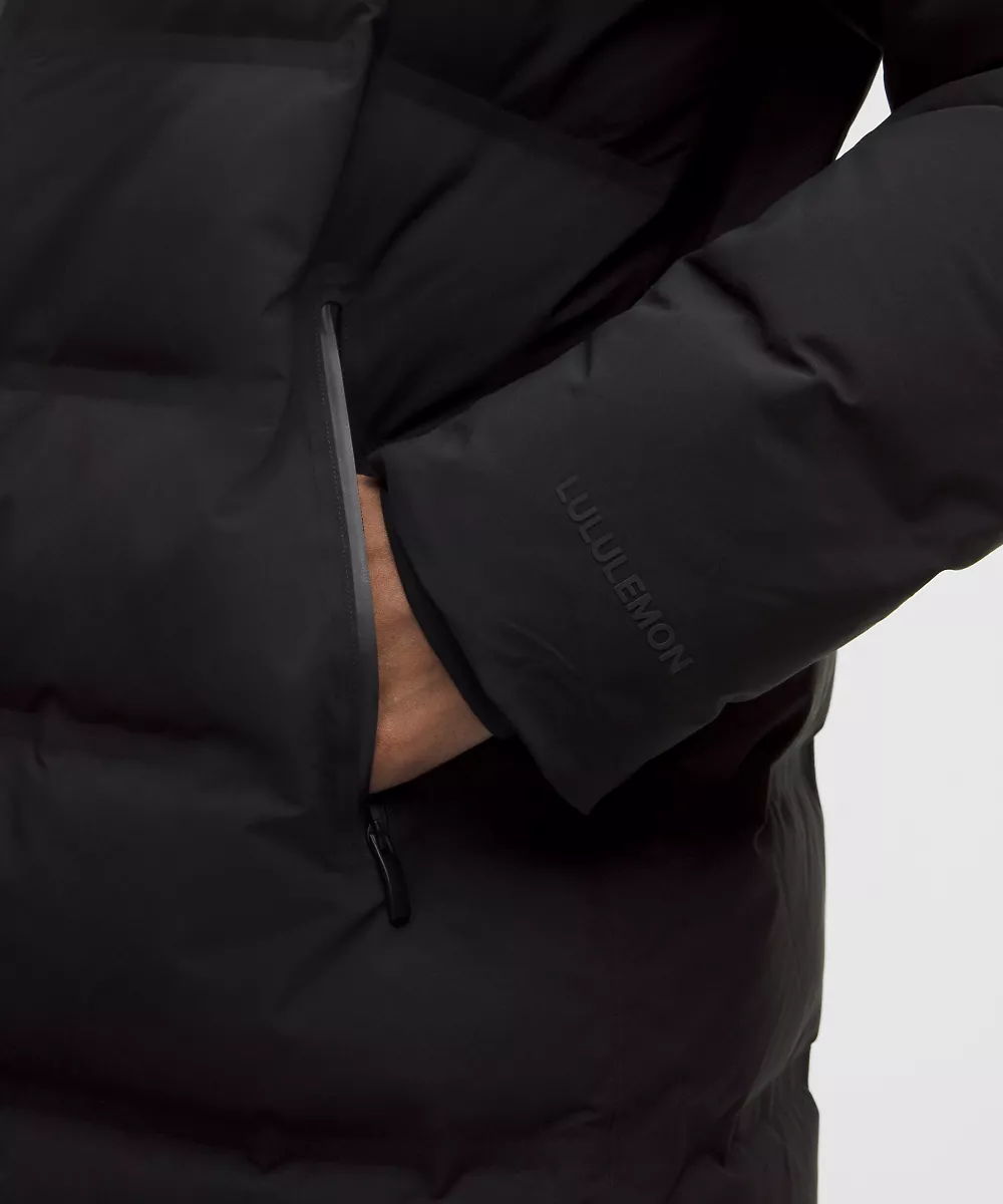 Parka imperméable en duvet 600 Slush Hour — Black, view 4