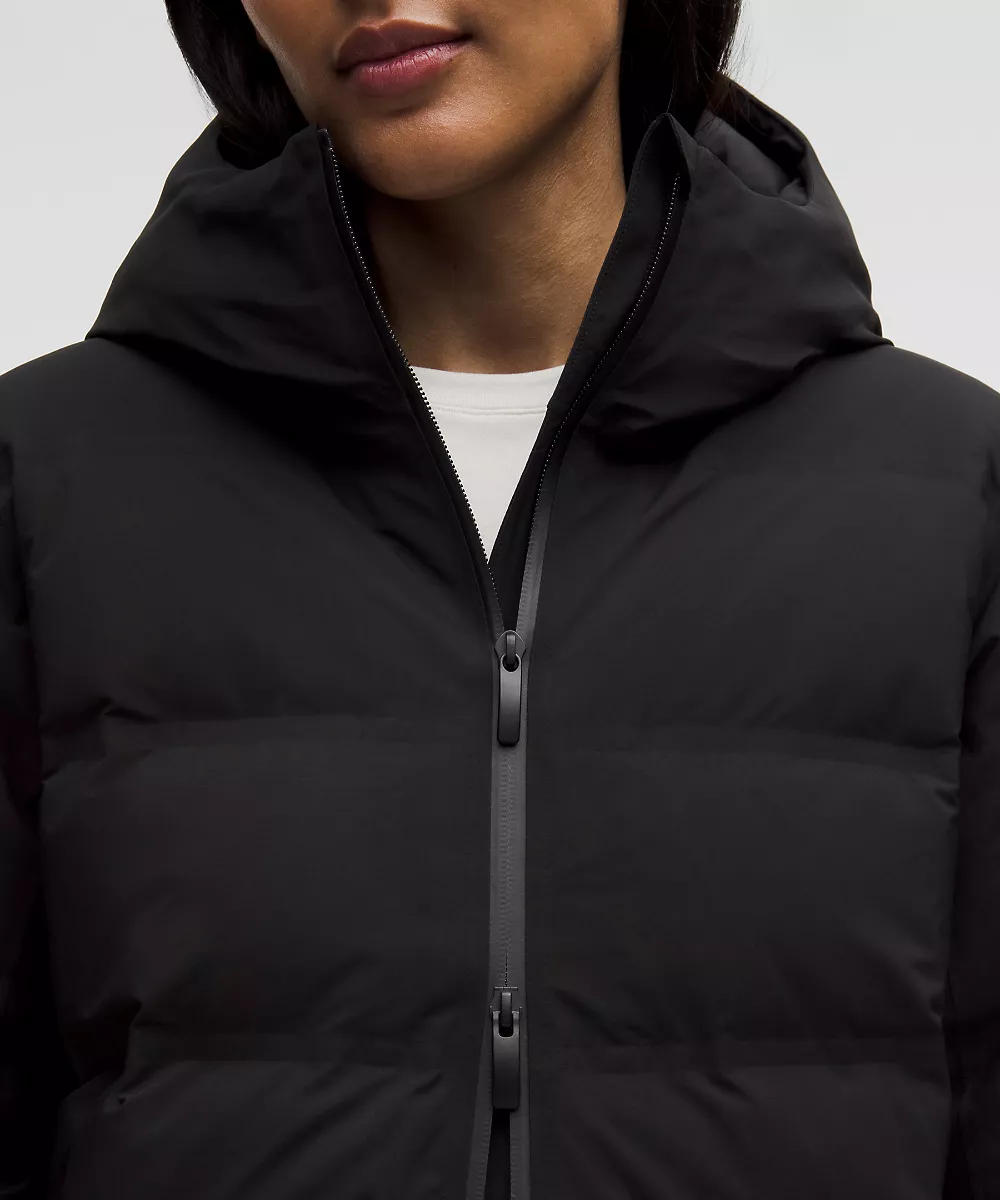 Parka imperméable en duvet 600 Slush Hour — Black, view 5