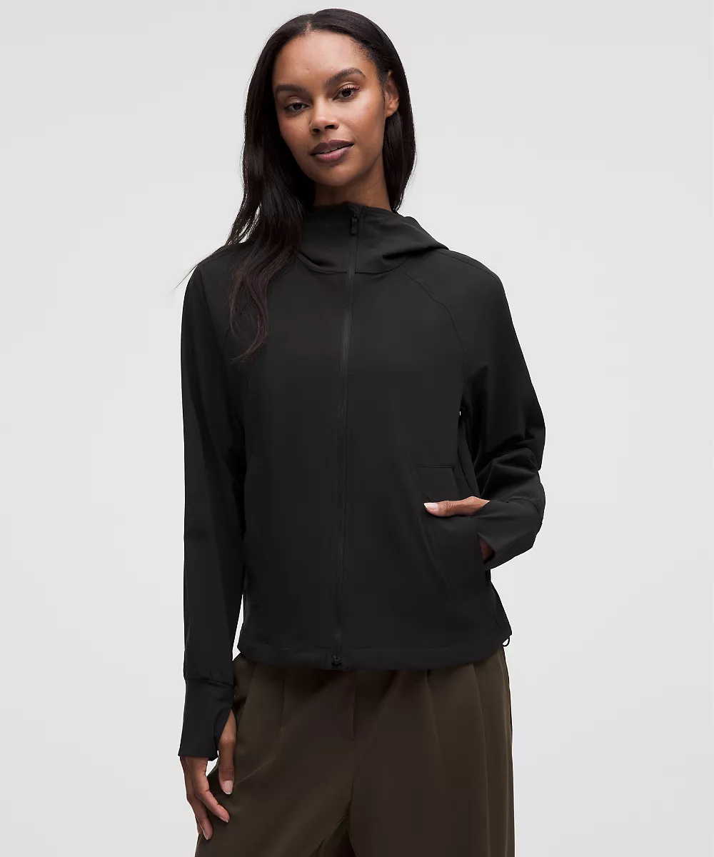Veste légère extensible anti-UV — Black, view 1