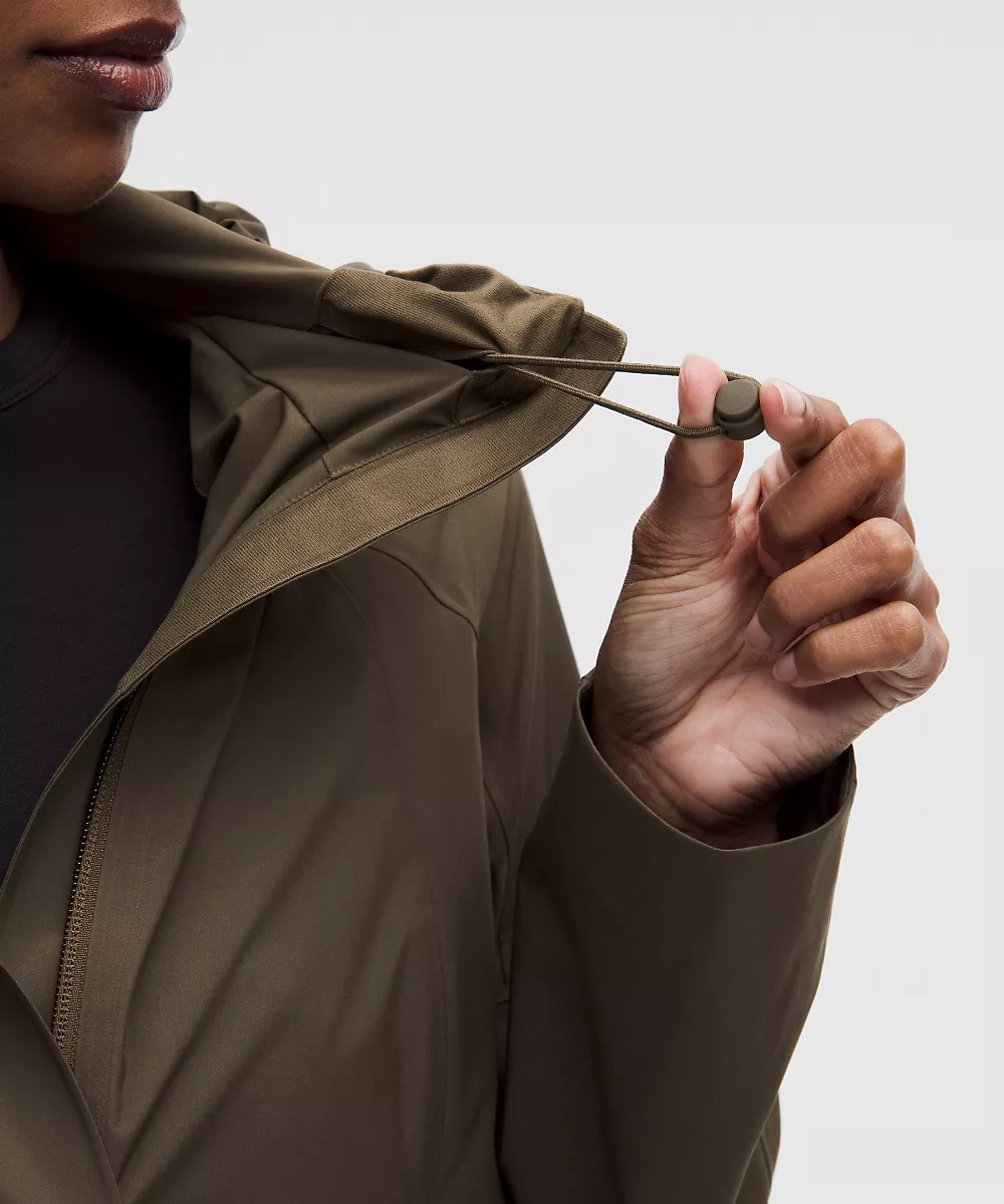 Veste Rain Rebel — Olive Brown, view 4