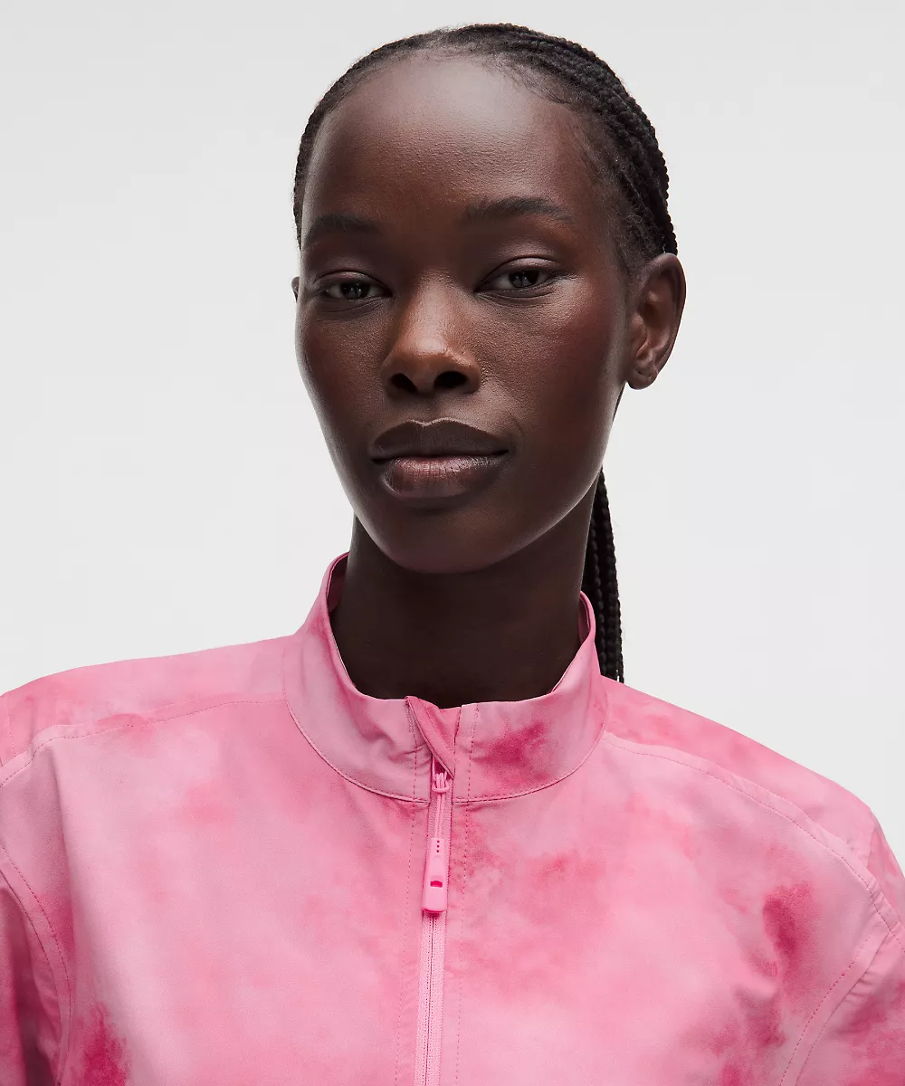 Veste de running légère coupe décontractée — Smoothie Print Strawberry Multi, view 4